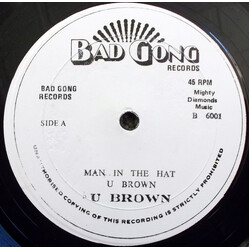 U Brown / Bongo Herman Man In The Hat / Pass The Drums Vinyl 12" USED