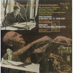 Dmitri Shostakovich / Eugene Ormandy / The Philadelphia Orchestra / Tom Krause / Mendelssohn Club Of Philadelphia Symphony No. 13 (Babi Yar) (On Five 