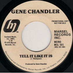 Gene Chandler Tell It Like It Is USED VINYL 7INCH 45 RPM PROMO