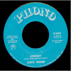 Lewis Weber Johnny / Summer's Coming USED VINYL 7INCH 45 RPM
