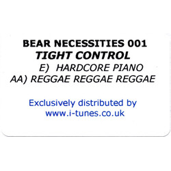 Tight Control Reggae Reggae Reggae VINYL 12" USED