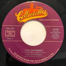 The Supremes The Happening / Reflections USED VINYL 7INCH 45 RPM REISSUE