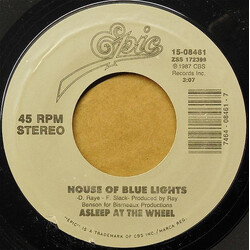 Asleep At The Wheel House Of Blue Lights USED VINYL 7INCH 45 RPM SINGLE