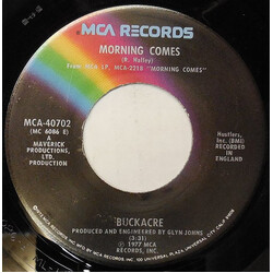Buckacre Morning Comes USED VINYL 7INCH 45 RPM SINGLE