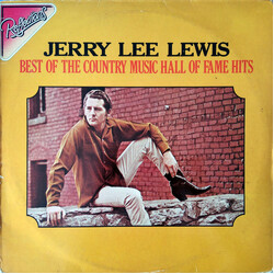 Jerry Lee Lewis Best Of The Country Music Hall Of Fame Hits Vinyl LP USED