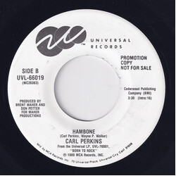 Carl Perkins Hambone USED VINYL 7INCH 45 RPM PROMO
