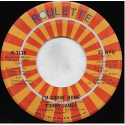 Tommy James I'm Comin' Home / Sing, Sing, Sing Vinyl 7" USED