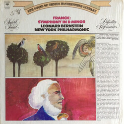 César Franck / Leonard Bernstein / The New York Philharmonic Orchestra Symphony In D Minor Vinyl LP USED