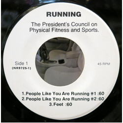 The President's Council On Physical Fitness And Sports Running USED VINYL 7INCH 45 RPM EP