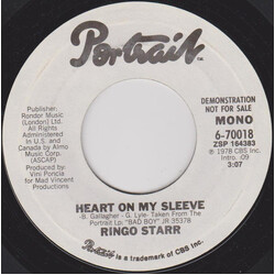 Ringo Starr Heart On My Sleeve USED VINYL 7INCH PROMO MONO