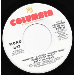 Sharon Redd / Ula Hedwig / Charlotte Crossley Ain't No Man Worth It USED VINYL 7INCH 45 RPM PROMO
