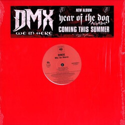 DMX We In Here USED VINYL 12INCH 33 S RPM