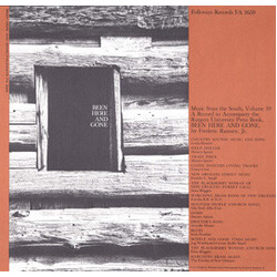 Various Music From The South, Vol. 10: Been Here And Gone Vinyl LP USED