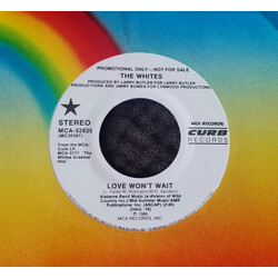The Whites Love Won't Wait USED VINYL 7INCH 45 RPM PROMO