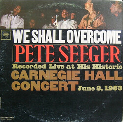Pete Seeger We Shall Overcome Vinyl LP USED