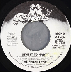 Supercharge (2) Give It To Nasty VINYL 7" USED