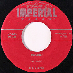 The Strikes (3) Rockin' USED VINYL 7INCH 45 RPM SINGLE MONO