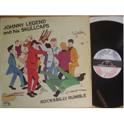 Johnny Legend And His Skullcaps Rockabilly Rumble Vinyl LP USED