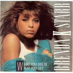 Brenda K. Starr What You See Is What You Get USED VINYL 7INCH 45 RPM SINGLE