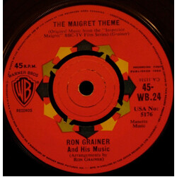 The Ron Grainer Orchestra The Maigret Theme USED VINYL 7INCH