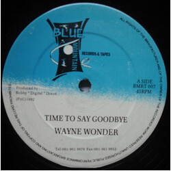Wayne Wonder Time To Say Goodbye USED VINYL 12INCH 45 RPM