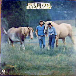 Kris Kristofferson & Rita Coolidge Breakaway Vinyl LP USED
