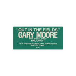 Gary Moore Out In The Fields USED VINYL 12INCH ADVANCE PROMO