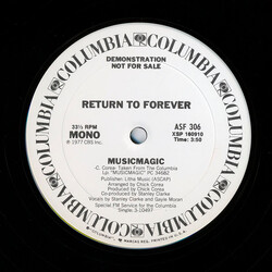 Return To Forever Musicmagic VINYL 12" USED