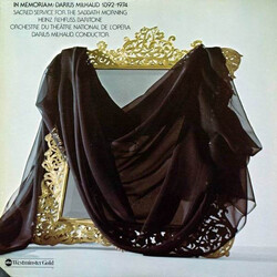 Darius Milhaud / Heinz Rehfuss / Orchestre National De L'Opéra De Paris In Memoriam: Darius Milhaud 1892-1974 - Sacred Service For The Sabbath Morning