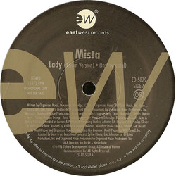 Mista Lady USED VINYL 12INCH 33 S RPM PROMO