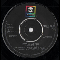 The Mighty Clouds Of Joy Stoned World USED VINYL 7INCH 45 RPM SINGLE