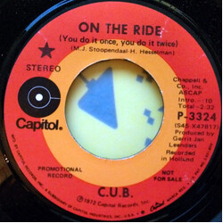The Continental Uptight Band On The Ride USED VINYL 7INCH 45 RPM SINGLE PROMO