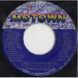 Commodores Lady (You Bring Me Up) / Gettin' It USED VINYL 7INCH 45 RPM SINGLE