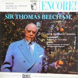 Sir Thomas Beecham / The Royal Philharmonic Orchestra / Franz Schubert / Edvard Grieg Symphony No. 6 In C Major · Concert Overture “In Autumn” · Old N
