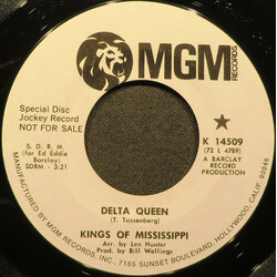 Kings Of Mississipi Delta Queen USED VINYL 7INCH 45 RPM PROMO
