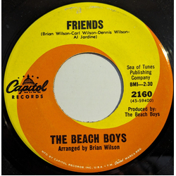 The Beach Boys Friends Vinyl 7" USED