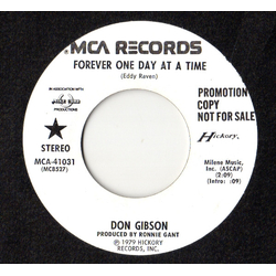 Don Gibson Forever One Day At A Time Vinyl 7" USED