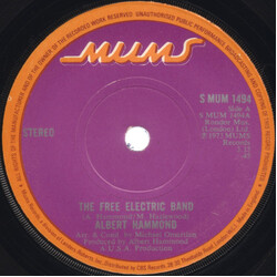 Albert Hammond The Free Electric Band USED VINYL 7INCH 45 RPM SINGLE STEREO