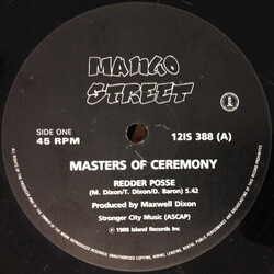Masters Of Ceremony (2) Redder Posse / Dynamite USED VINYL 12INCH 45 RPM