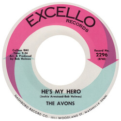 The Avons (4) He's My Hero / Since I Met You Baby USED VINYL 7INCH SINGLE