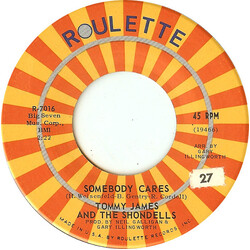 Tommy James & The Shondells Somebody Cares USED VINYL 7INCH 45 RPM