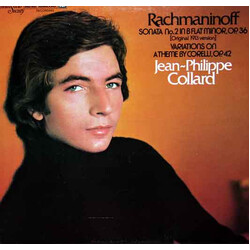 Jean-Philippe Collard / Sergei Rachmaninoff Sonata No. 2 In B Flat Minor, Op. 36 (Original 1913 Version) / Variations On A Theme By Corelli, Op. 42 Vi