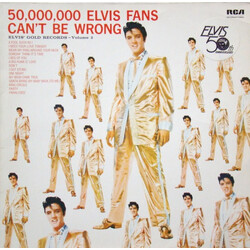 Elvis Presley 50,000,000 Elvis Fans Can't Be Wrong (Elvis' Gold Records, Vol. 2) Vinyl LP USED
