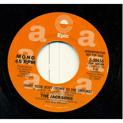 The Jacksons Shake Your Body (Down To The Ground) VINYL 7" USED