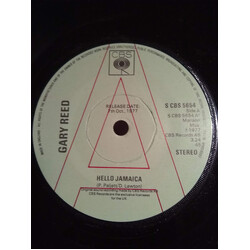 Gary Reed Hello Jamaica USED VINYL 7INCH 45 RPM PROMO