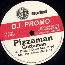 Pizzaman Gottaman VINYL 12" USED