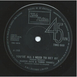 Marvin Gaye / Tammi Terrell You're All I Need To Get By USED VINYL 7INCH 45 RPM SINGLE