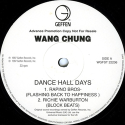 Wang Chung Dance Hall Days Vinyl 12" USED