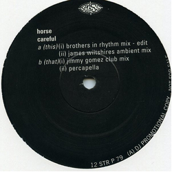 Horse (3) Careful Vinyl 12" USED