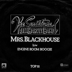 The Sensational Alex Harvey Band Mrs. Blackhouse USED VINYL 7INCH 45 RPM SINGLE STEREO